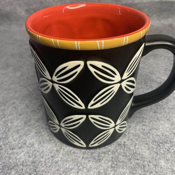 Starbucks Hawaiian Tiki 2008 Coffee Cup New Bone China Black Red Island - Picture 8 of 8
